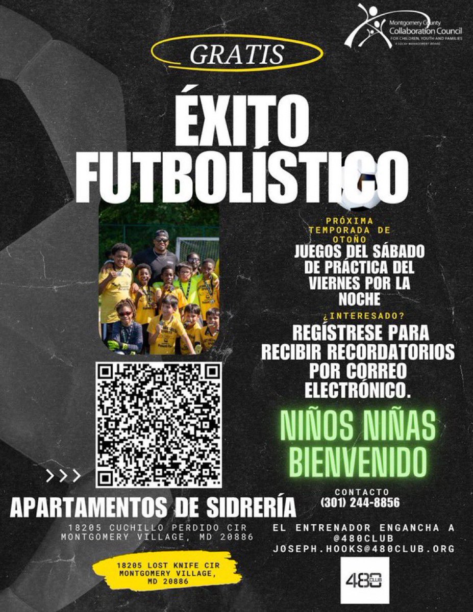 .<a href="/SouthLakeES/">SouthLakeES</a> community - check out this opportunity to play soccer for free by Cider Mill Apartments with <a href="/480Cares/">480Club</a> ! 

<a href="/SouthLakeES/">SouthLakeES</a> comunidad: vea esta oportunidad de jugar fútbol gratis en Cider Mill Apartments con <a href="/480Cares/">480Club</a> !