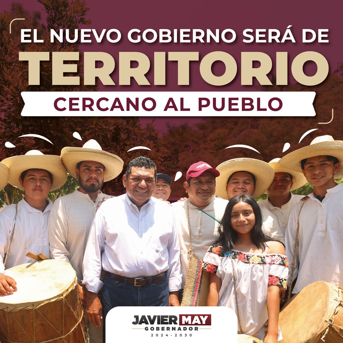 TabascoJavier's tweet image. El pueblo de #Tabasco nunca más estará solo. ¡No les vamos a fallar! #GobernadorDeTerritorio