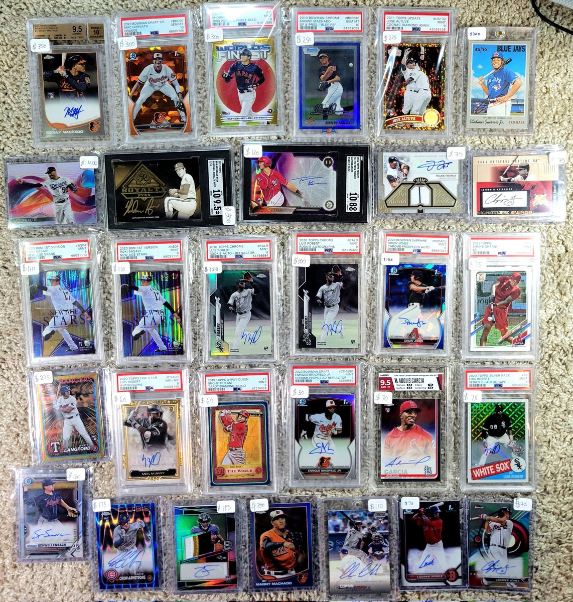 atlanta_cards's tweet photo. Card Show Pickups From Today!!

Everything is for sale! Prices are on the card, feel free to make offers as well!

Retweets greatly appreciated! https://t.co/daDK3ezZOJ