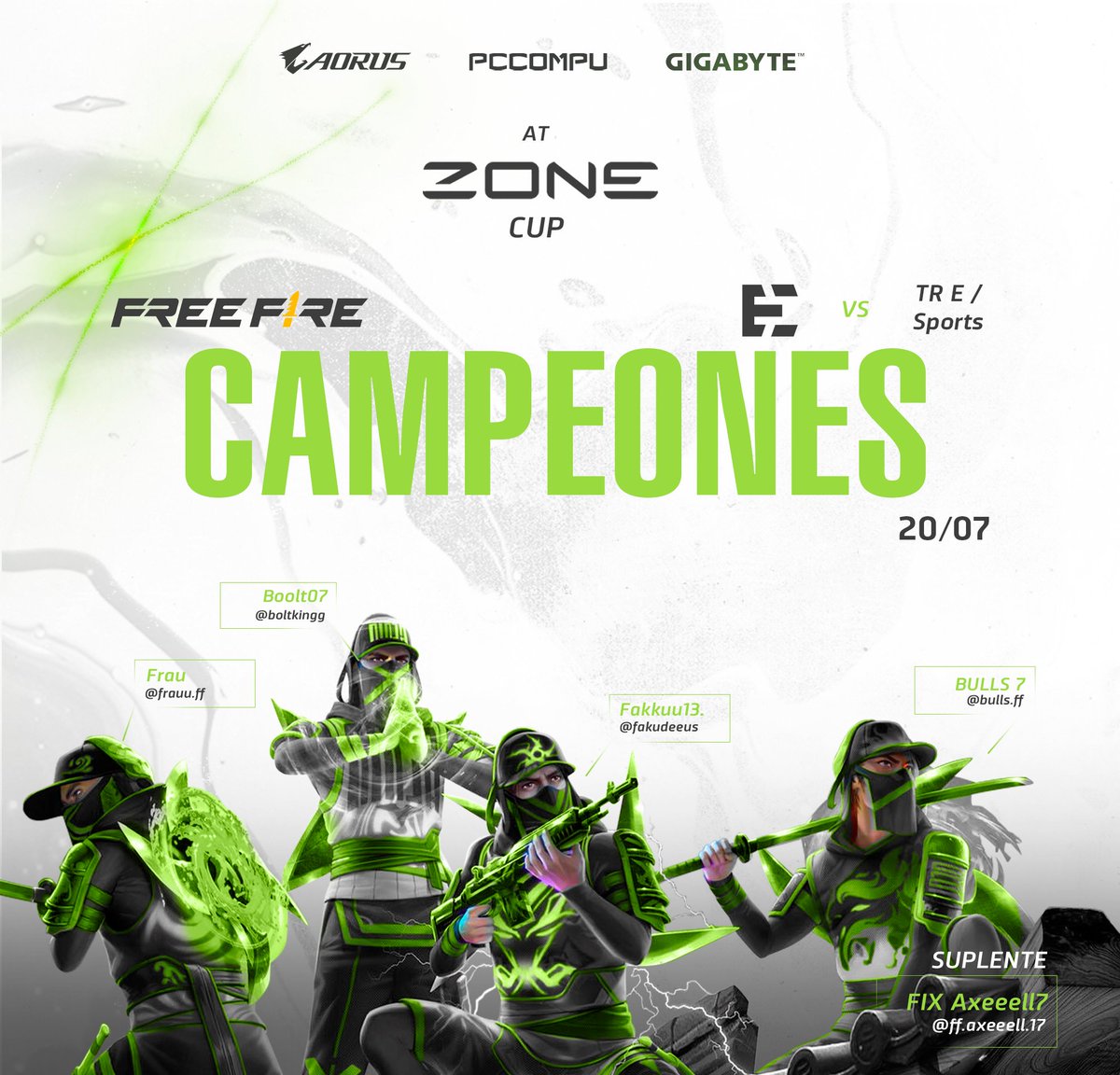 TeamEvermeet's tweet photo. #ETFF l CAMPEONES

DESPUÉS DE UN ARDUO BO5 CON PURA ACCIÓN ✊LOGRAMOS LLEVARNOS LA SERIE Y NOS CORONAMOS CAMPEONES👑🏆

Felicidades a los chicos por la victoria y a disfrutar🍾

#MeetTheTeam #ZoneCup https://t.co/aShmuRMVxn