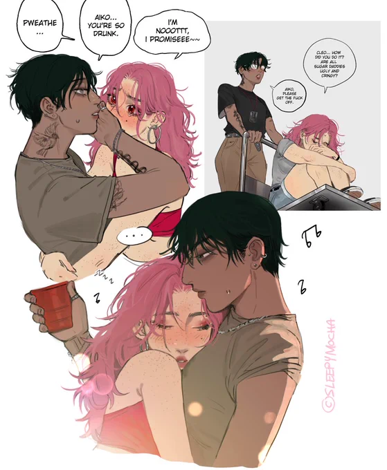 She's just a girl with a crush on her manager... 