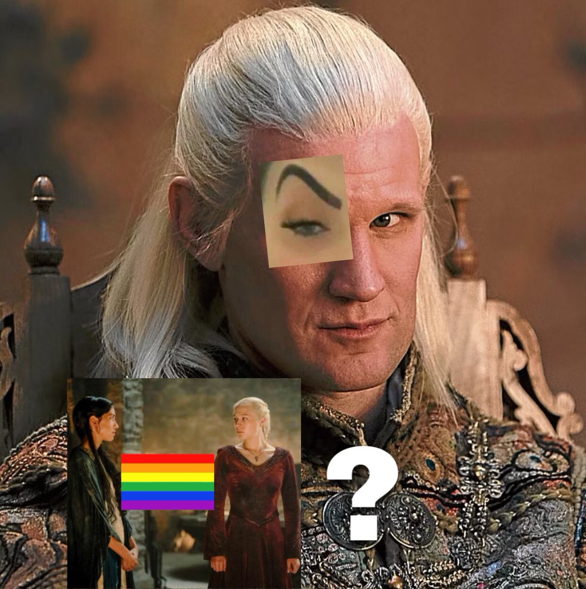 targrealness's tweet image. Daemon                                                Caraxes 
                                        🤝
                      getting cheated on