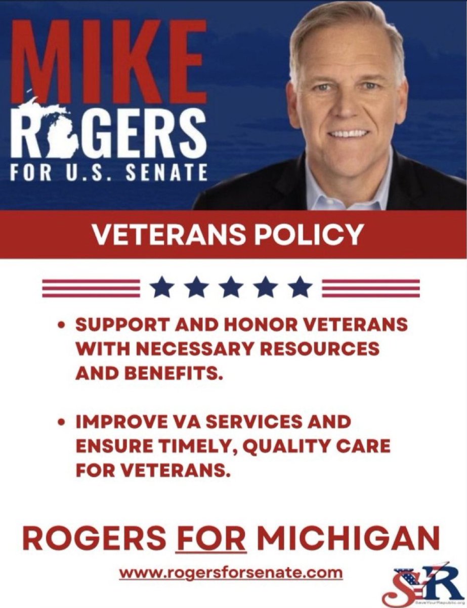 HyltonRobin's tweet photo. 🇺🇸⭐️🇺🇸⭐️🇺🇸⭐️🇺🇸⭐️🇺🇸⭐️🇺🇸⭐️🇺🇸⭐️

MICHIGAN

VOTE MIKE ROGERS
@MikeRogersForMI

FOR U.S. SENATE 

#VeteranFirst🇺🇸

https://t.co/g5o6hOlBrV https://t.co/ocLabcHH2N