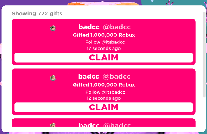 😱 Giving FREE ROBUX In PLS DONATE! 💸
Want Some? Follow The Steps Below ⬇

1. Follow Me ♥
2. Retweet ♻
3. Comment Your Roblox Username 💬

I will choose 50 Winners! Good Luck 🥳