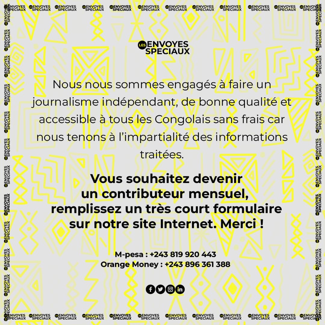 MaleleChristian's tweet photo. Bonsoir à toutes et à tous. Nous espérons que vous allez bien.

Nous vous annonçons le lancement du média Les Envoyés Spéciaux, spécialisé dans l'investigation journalistique.

Vous lirez désormais nos articles sur notre site https://t.co/qtAM6BuNxG

Merci pour votre soutien ! https://t.co/yf4Eajr88r