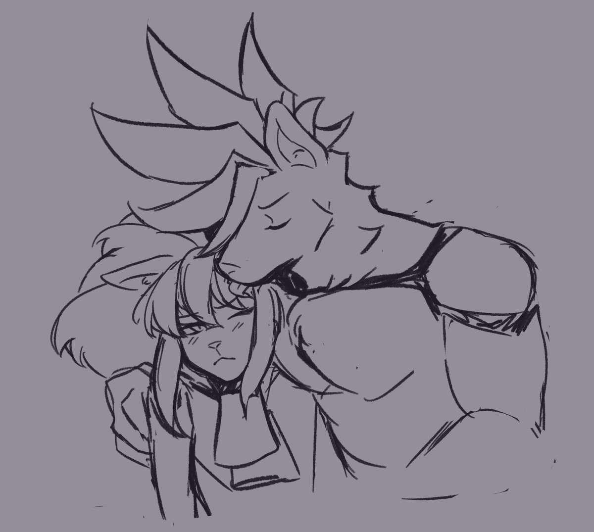 ichidices's tweet photo. they do be cat and dog coded :>

#PROMARE #galolio #プロメア https://t.co/j3EcdIos3m