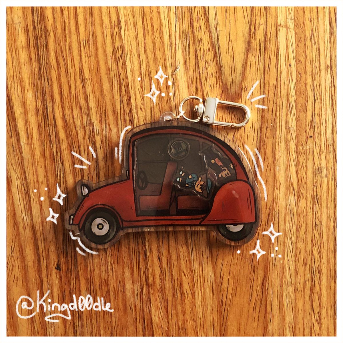king_d00dle's tweet photo. They’re back!! If you missed them before worry not as the one and only Laytonmobile shaker keychain has returned to my store!
You can find these and more Layton themed merch at my store!
https://t.co/3f2kOWryeO
#professorlayton #dsgame #level5 https://t.co/hyOjINJBaq