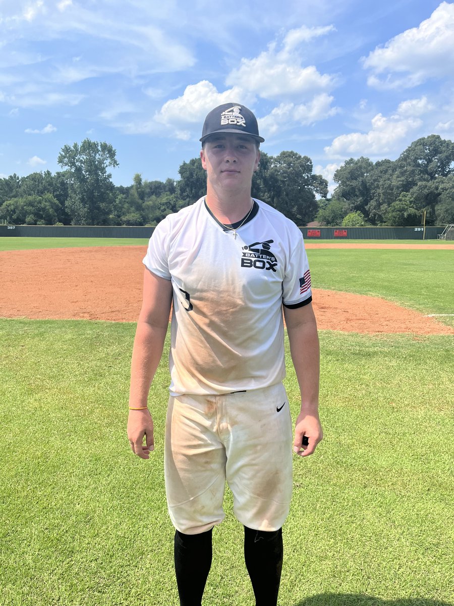 Batters Box MO 7, Texas Mizuno 17U 3
PoG: <a href="/gavinmays6/">GAV1N_03</a> 2-3, 2B, 3 RBI, 2R / IP, 2K, H