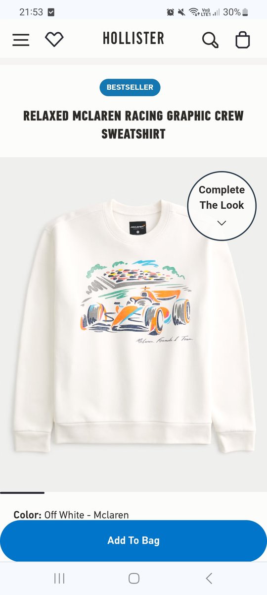 klbayliss's tweet photo. @HollisterCo Hello, do you know if this will come back into stock in a size small? Thank you https://t.co/rL9PIFJ7jp