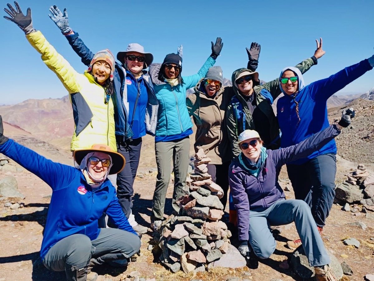 We did it! 30 miles in the spectacular Peruvian Andes.

#HypoxicHeroes #WoMMen ⁦<a href="/MyelomaCanada/">Myeloma Canada</a>⁩ ⁦<a href="/KingstonHSC/">KingstonHSC</a>⁩ ⁦<a href="/UHKF/">University Hospitals Kingston Foundation</a>⁩ ⁦@tanyawildes⁩ 

tinyurl.com/3sswu8xe