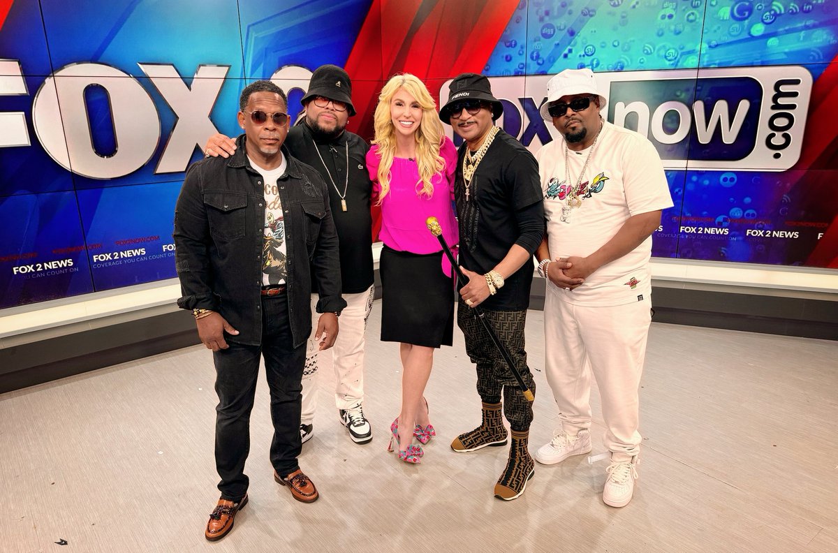 Pioneers of hip hop music The Sugarhill Gamg stop by the station to promote an Urban League Expo at America Center  <a href="/FOX2now/">FOX2now</a>