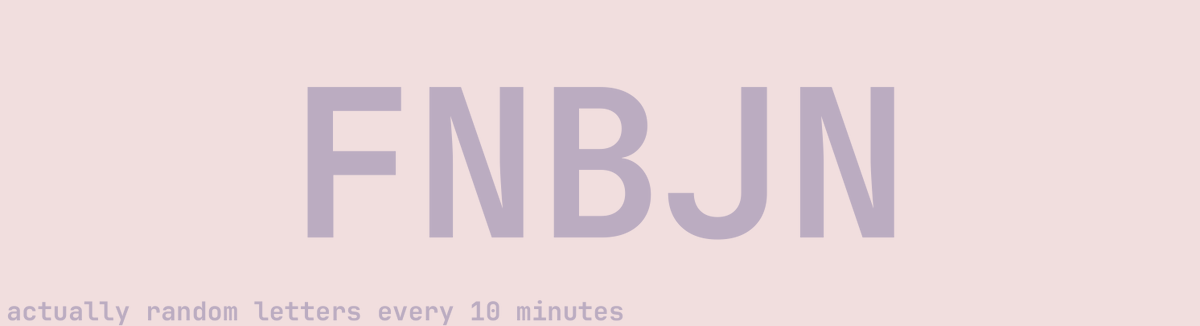 AnyRandomChars's tweet photo. FNBJN https://t.co/4ef9SsuTre