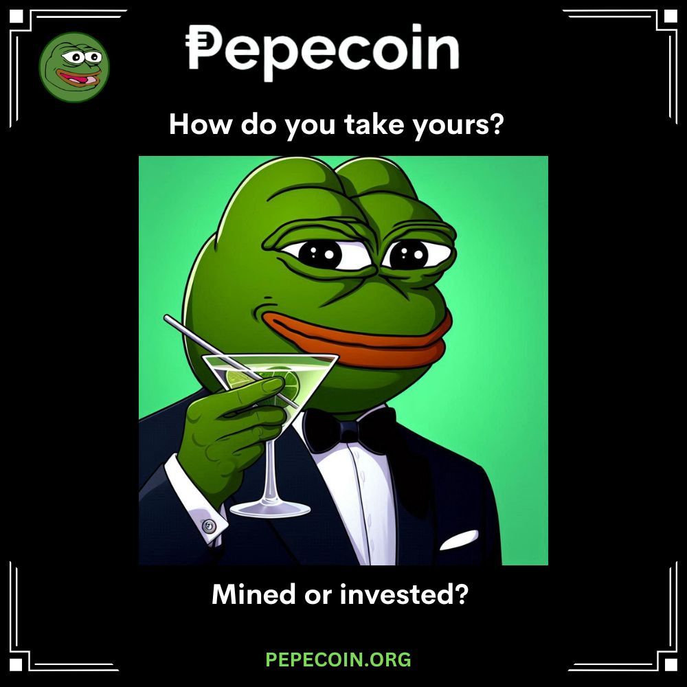 PepecoinNetwork's tweet photo. Do you mine $PEP or invest in $PEP? ๐ Comment below
#mergedmining $PEP #blockrewards #investing #hashrate #whattomine https://t.co/OEJmibCOfj