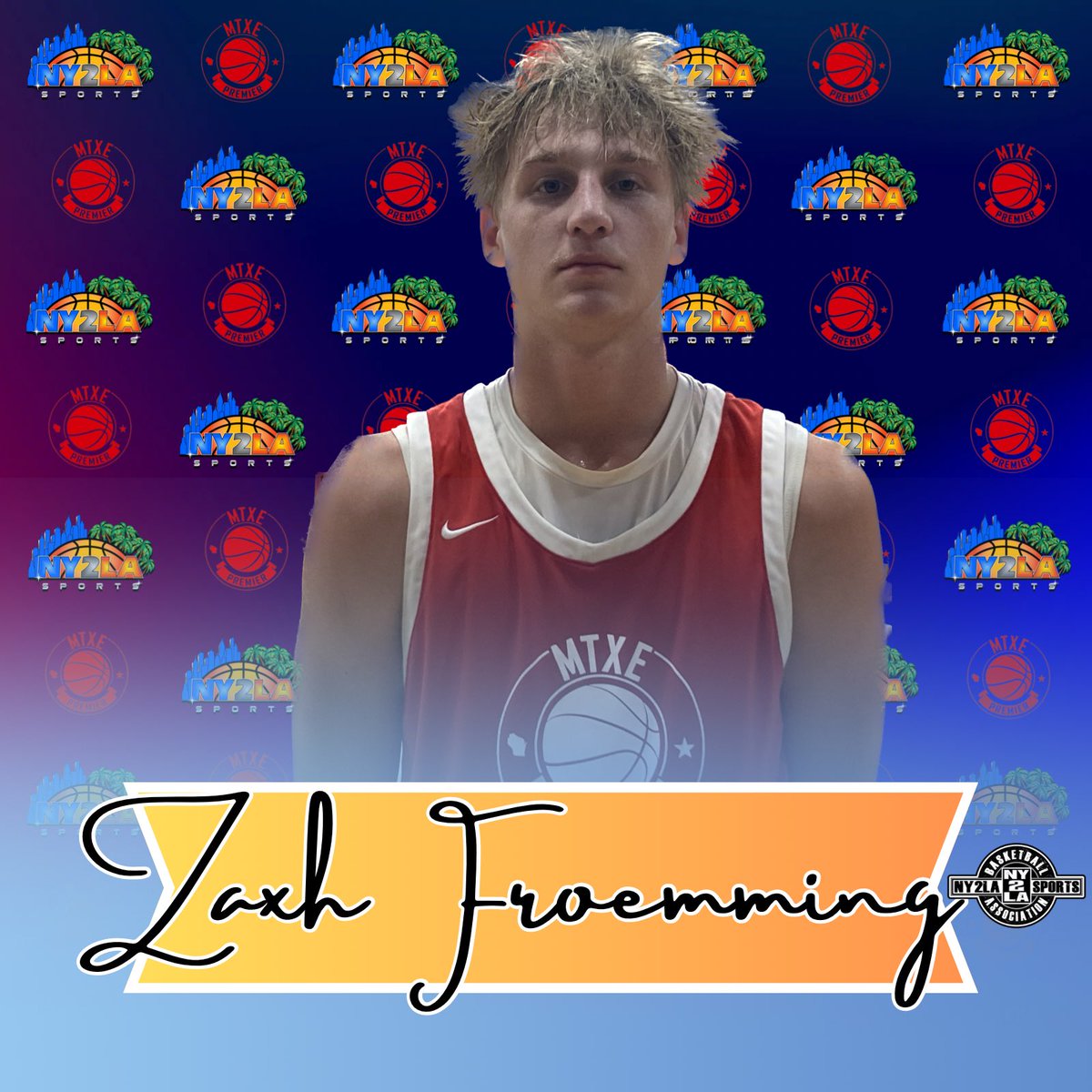 Another standout game this tournament from 2025 Zach Froemming. Lengthy 6’4 wing with well rounded game. Shoots it from the outside but also had a couple strong buckets inside plus a good defender matching up well with both guards and wings. Scored 18. <a href="/MTXEPREMIER/">MTXE Premier Basketball</a> <a href="/ny2lasports/">NY2LA SPORTS</a>