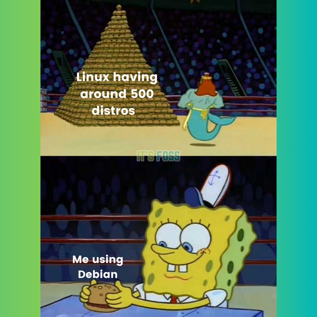 Good Ol' Debian ❤️