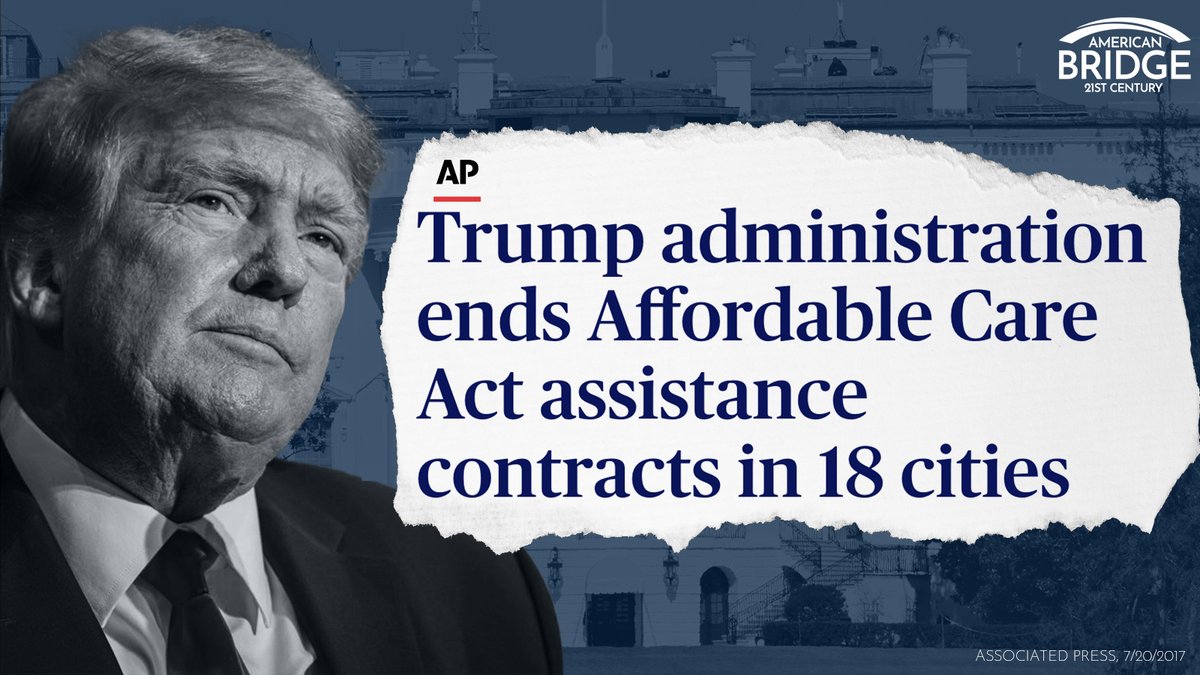 “There’s a clear pattern of the administration trying to undermine and sabotage the Affordable Care Act.”

The Trump administration ended Affordable Care Act assistance contracts that supported businesses in 18 cities.
pbs.org/newshour/healt…