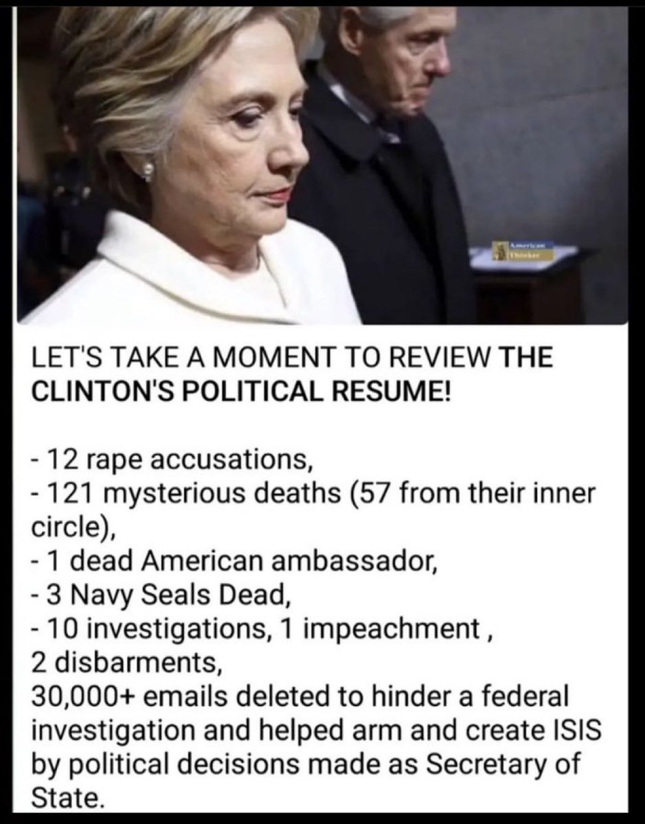 Since Hillary Clinton is trending…