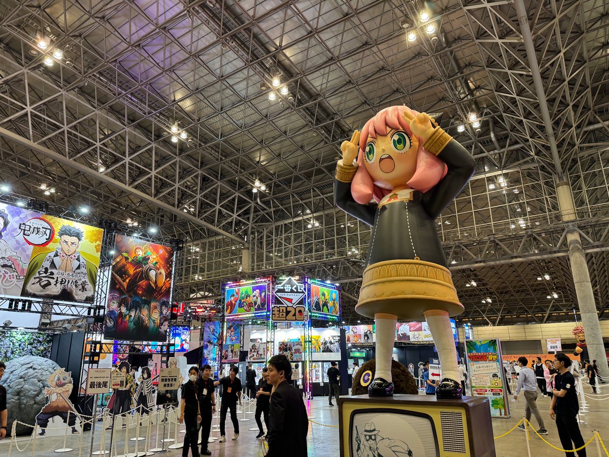 本日はジャンプビクトリーカーニバル 2024の開催です！ 開場はじまり