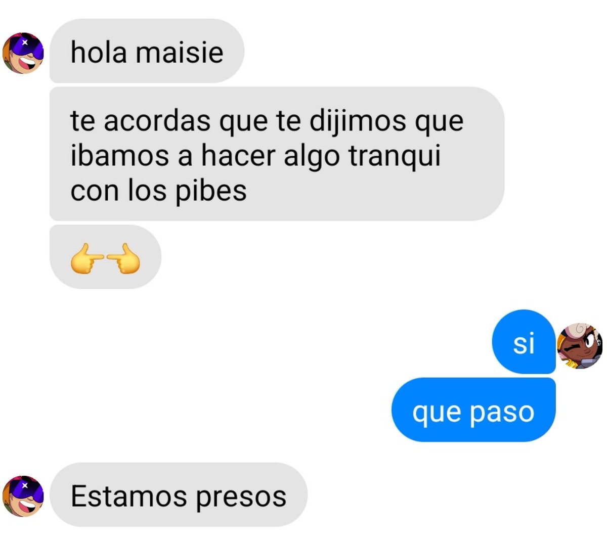 raidenphelios's tweet photo. se salió de control el festejo del día del amigo (fue culpa de chester)
#BrawlStars #Buster #Maisie https://t.co/3VQRIqk1Ac