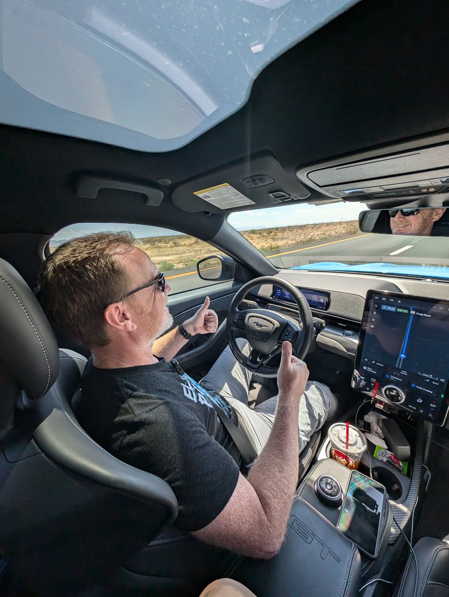 Almost done driving from Denver to Las Vegas. Loving this #BlueCruiseSummer road trip!