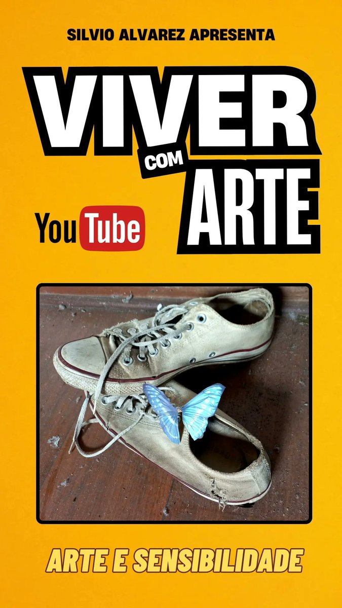 Inscreva-se, visite, assista, dê like, acesse o sininho ... do meu canal do YouTube, 
o Viver com Arte.

Acesse youtube.com/@silvioalvarez…

Muito conteúdo legal, leve e poético pra vc