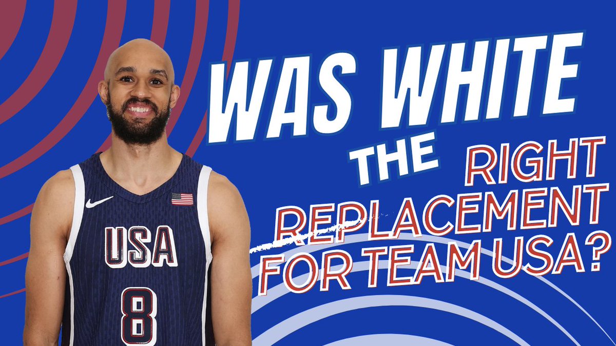 NoBabiesHoops's tweet photo. I think D-White showed he can be a phenomenal role guy for Team USA today vs South Sudan

We talked about his selection this week on No Babies Allowed 🏀

📺:https://t.co/h3vsycZJWW https://t.co/985YfcBcwv