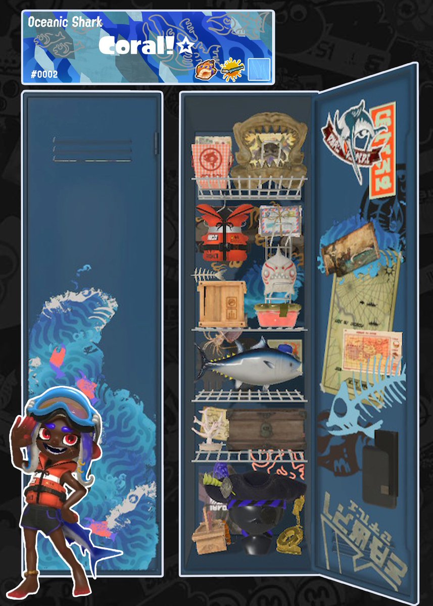 shark/pirate locker comm :)