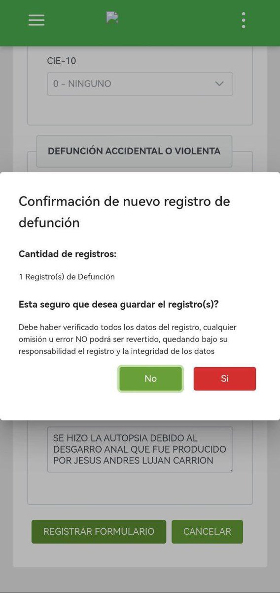 boliviahack's tweet photo. Ofertan usuarios para generar certificados de defunción #Bolivia #Breach #defuncion https://t.co/FnjAv1mJks
