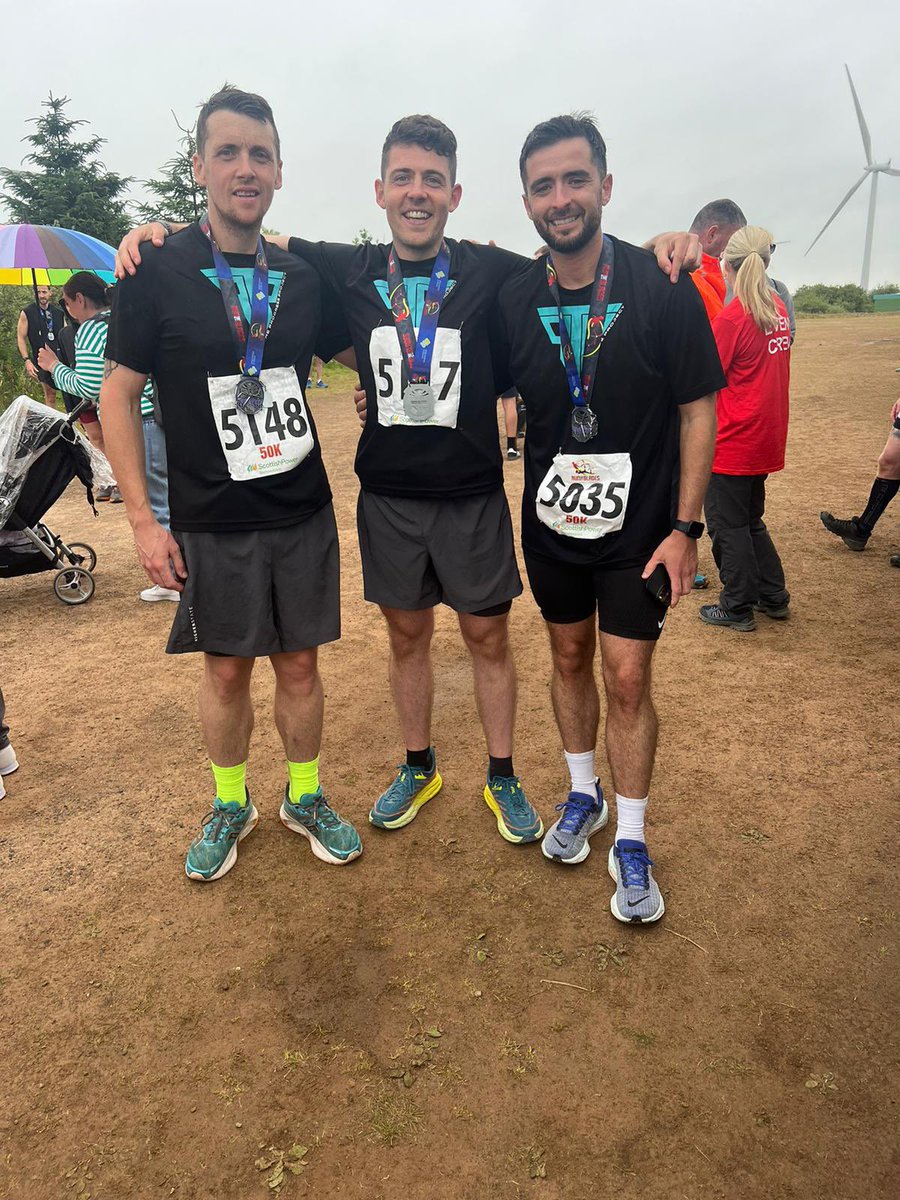 50km ultra marathon the day 4 hours 55 buzzing with that, Defos my last one of that tho 😂