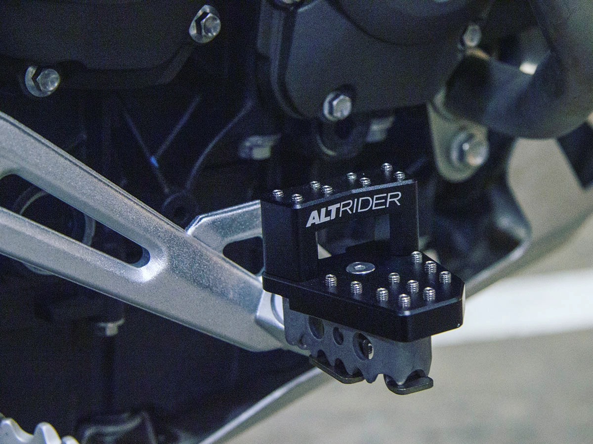 AltRiderLLC's tweet photo. Upgrade your ride with AltRider's premium motorcycle accessories! 🏍️✨ Check out our latest foot peg lowering system designed for maximum comfort and control. Perfect for long rides and rough terrains. Order yours now! #MotorcycleGear #AltRider #RideComfort #AdventureReady https://t.co/GbfkpzCXkg
