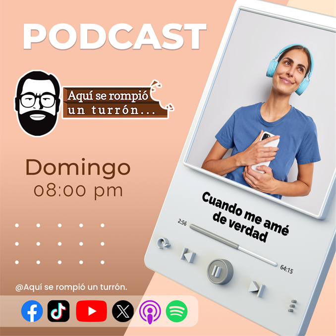 PodcastTurron's tweet photo. Domingo nuevo episodio, Cuando me amé de verdad.
Gratis en:
Spotify:
https://t.co/HFu18tPetD
Apple Podcast:
https://t.co/lQMhuq9lLJ
YouTube:
https://t.co/5sd8SKDQSN
TikTok:
https://t.co/lkpiXgG1LB...
X:
https://t.co/E1mdNpGu0q
@PodcastTurrón https://t.co/JJJ7MwhAJB