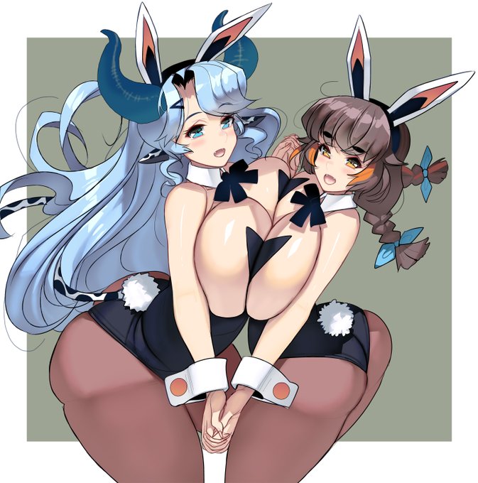 ダブルバニーおっぱい
https://t.co/0Th2lm2CBC 