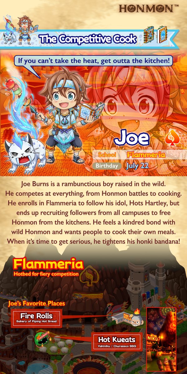 ErikElectra's tweet photo. 🔥 It's Joe the Formidable Foe! 🔥

No matter how much you beat him down, he never loses energy or heart! 🥵

He will fight for his food, fight for the freedom of Honmon, and fight for Flammeria! Respect to a true fighter #Honmoner! 🫡 https://t.co/EzN4rJALNk