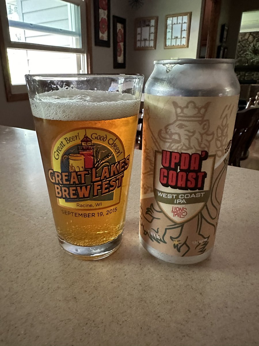 Best West Coast IPA I've enjoyed in some time. Kudos, <a href="/LionsTailBrew/">LionsTailBrew</a>!