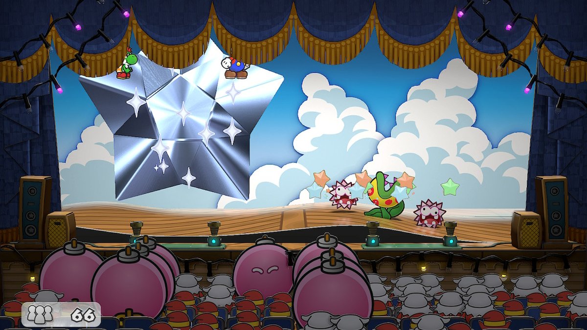Chourryx's tweet photo. Etape 2 du marathon Paper Mario achevée avec celui considéré comme le meilleur de la saga ! Très proche de l'opus N64 dans sa structure et son gameplay, mais il fait tout en mieux https://t.co/KhqztMnXfj