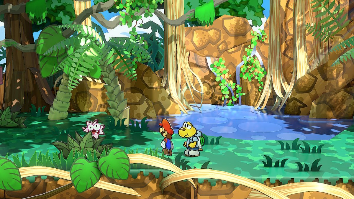 Chourryx's tweet photo. Etape 2 du marathon Paper Mario achevée avec celui considéré comme le meilleur de la saga ! Très proche de l'opus N64 dans sa structure et son gameplay, mais il fait tout en mieux https://t.co/KhqztMnXfj