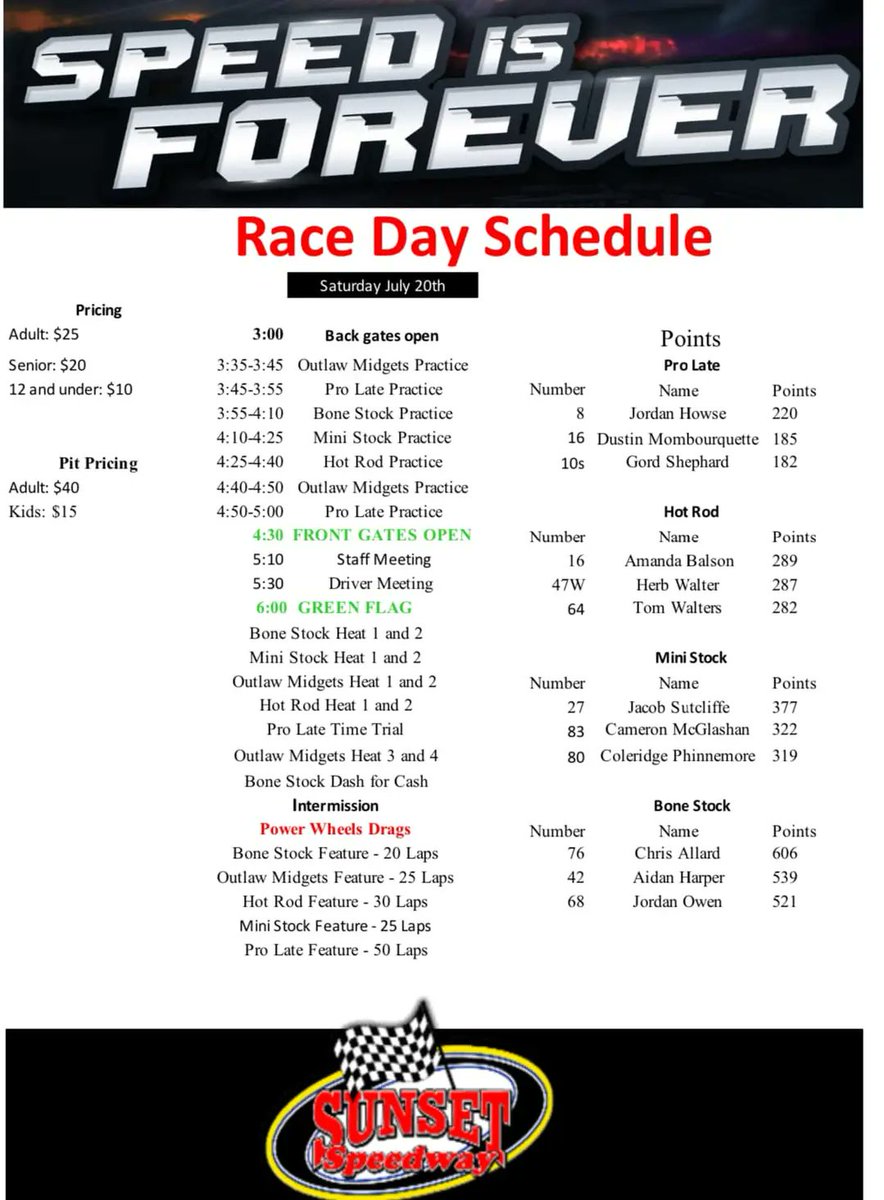 Unloaded and ready to roll <a href="/Sunset_Speedway/">Sunset Speedway</a> for Speed Is Forever.
#UtopiaTowing #PrimePoolsandLandscaping