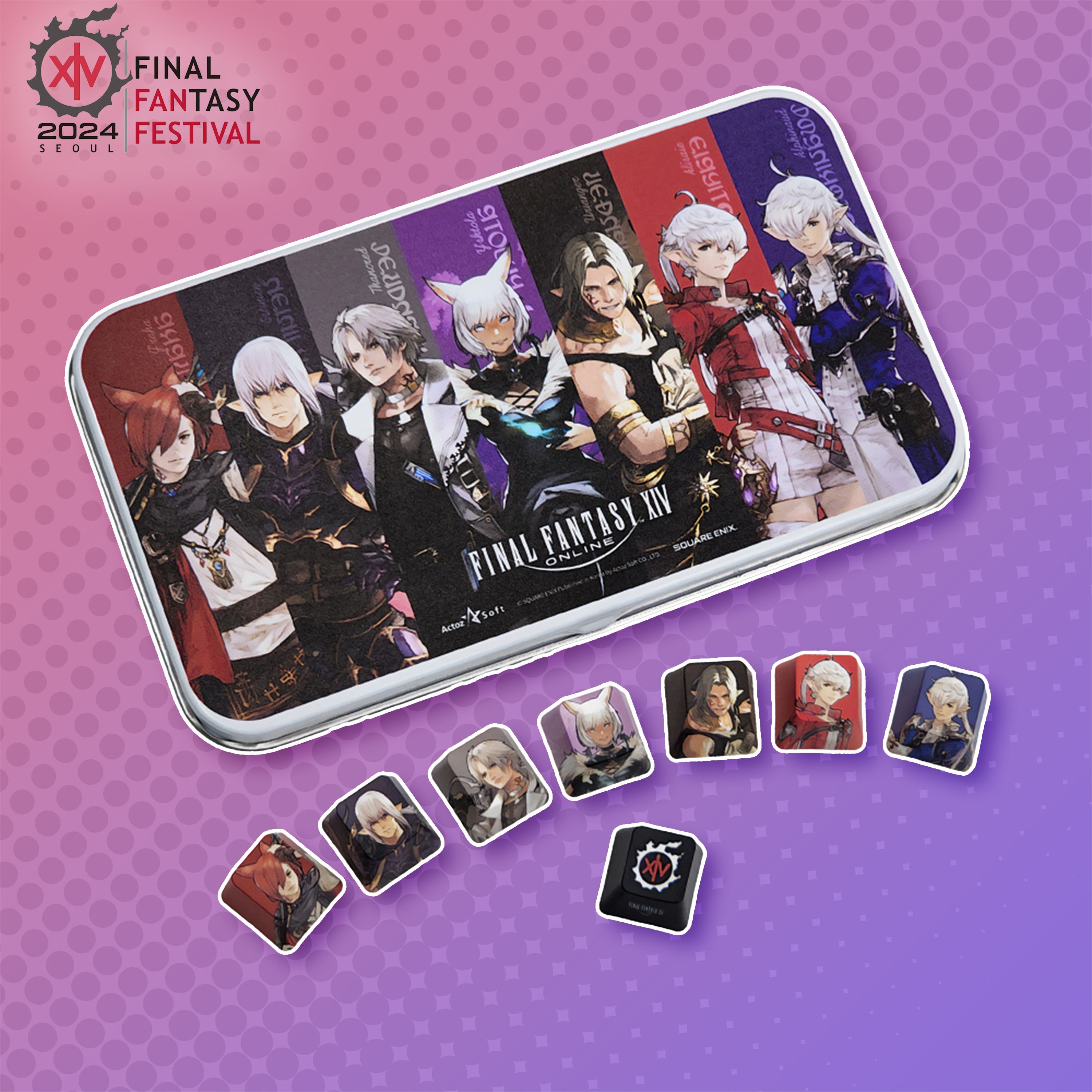 FF14韓国　ファンフェス　2019年　2024年　花札セット FF14韓国 ファンフェス 2019年 2024年 花札セット