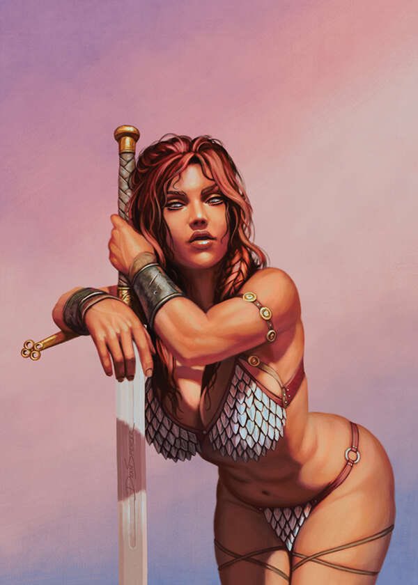 Barbarian woman. Available on DriveThruRPG  as stock art.

LINKS IN BIO

No Ai, just hand drawn artwork. I have over 1600 pieces of stock art available on DriveThruRPG, which I have created over the last 10 years.

Come join me on Patreon and get involved in discussions, vote on