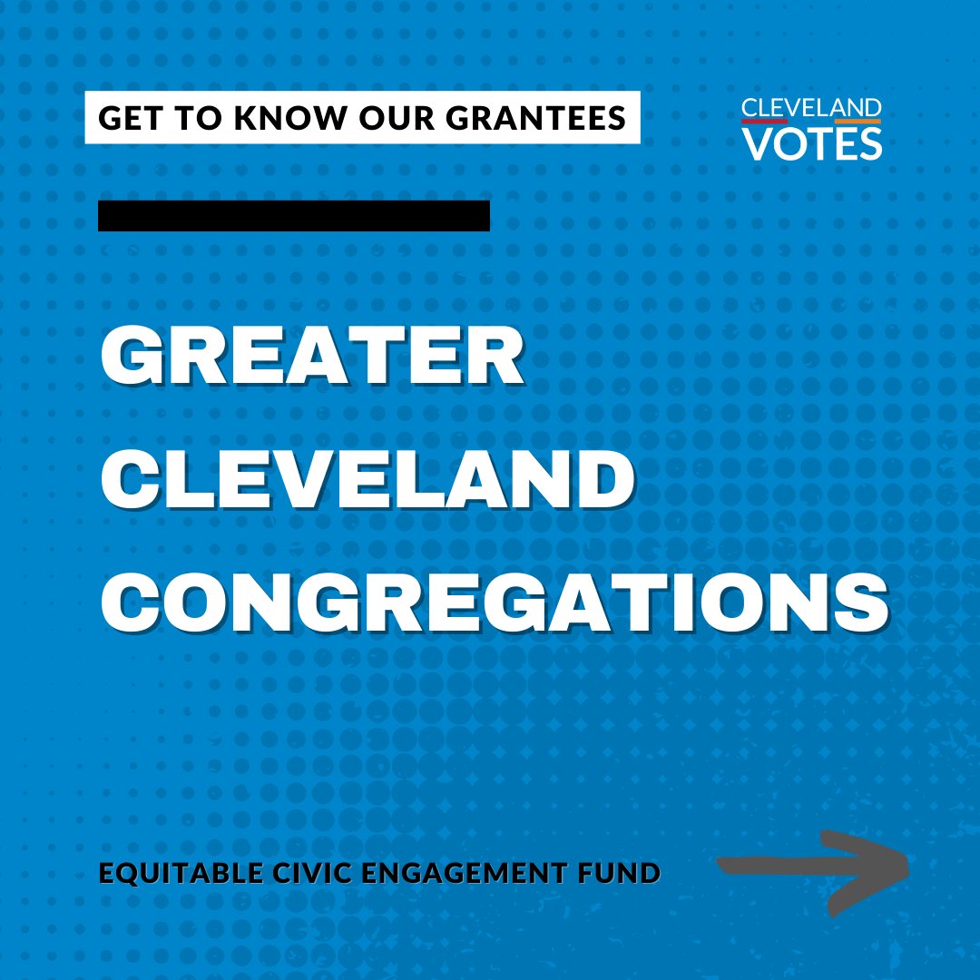 CLEVotes's tweet image. @GreaterCleCong unites faith communities and civic partners across lines of race, class, and religion by training leaders, mostly from communities of color, to organize against oppression and for racial equity and a fair democracy.

Stay tuned as we highlight our #ECEF grantees!