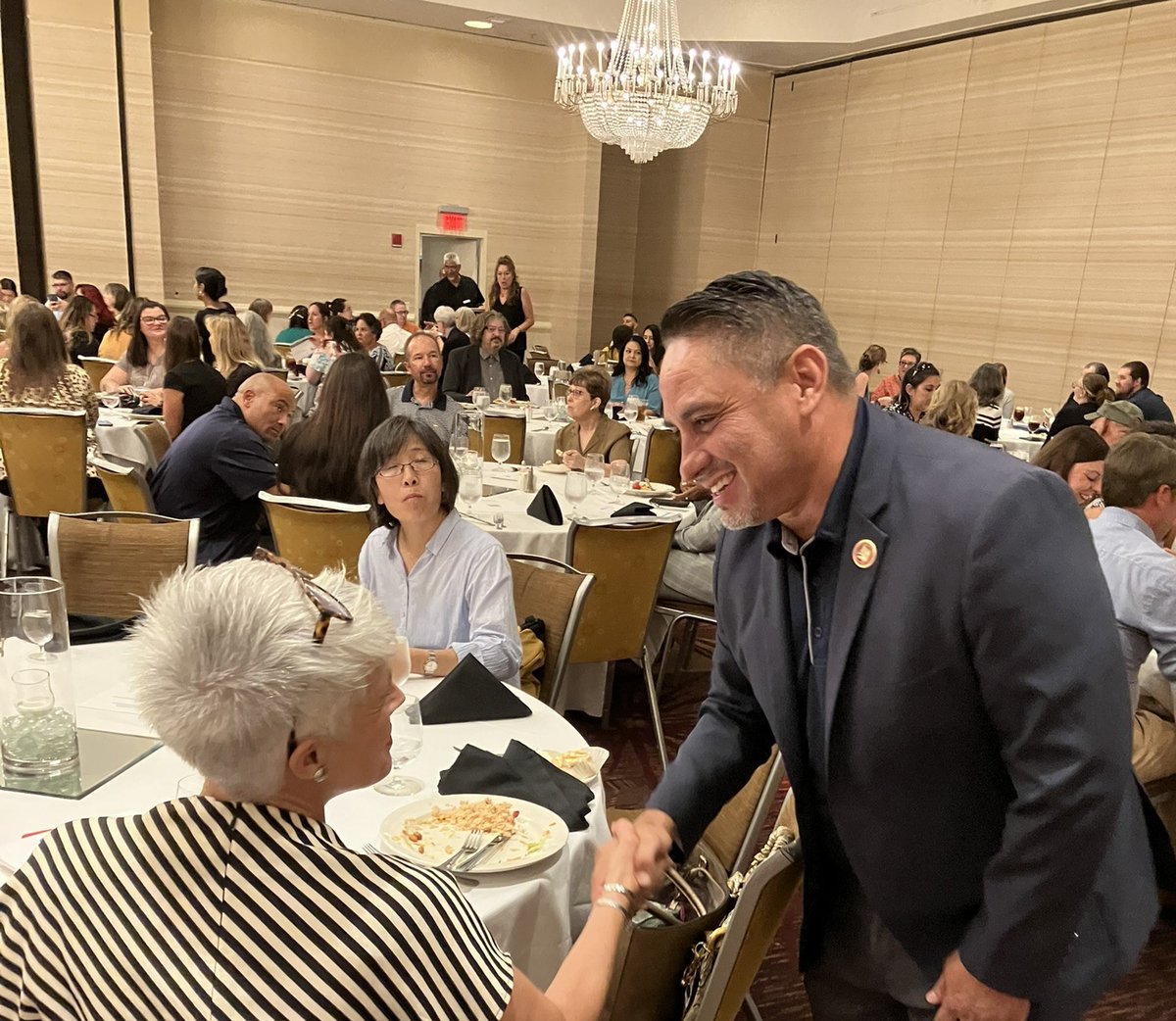 Glad to join great educators with <a href="/TeachPlusNM/">Teach Plus NM</a>
at their annual meetings Friday in ABQ. They are helping to share classroom best practices widely, and  I am especially grateful for the focus on engaging students more effectively, which leads to better student achievement.   #nmleg