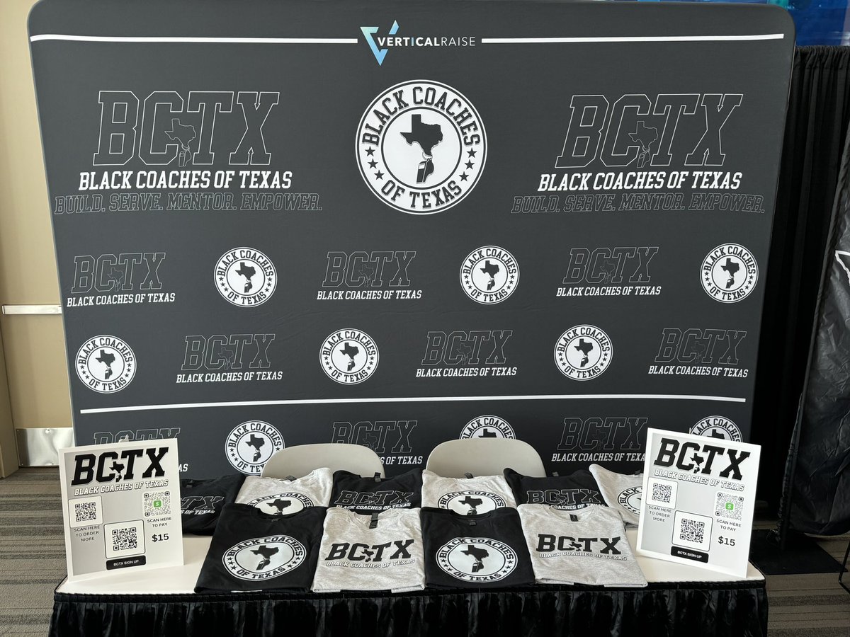 Be sure to stop by the #BCTX🫱🏾‍🫲🏿 booth and become a member if you aren’t already! There’s also merch for sale!

Build. Serve. Mentor. Empower.