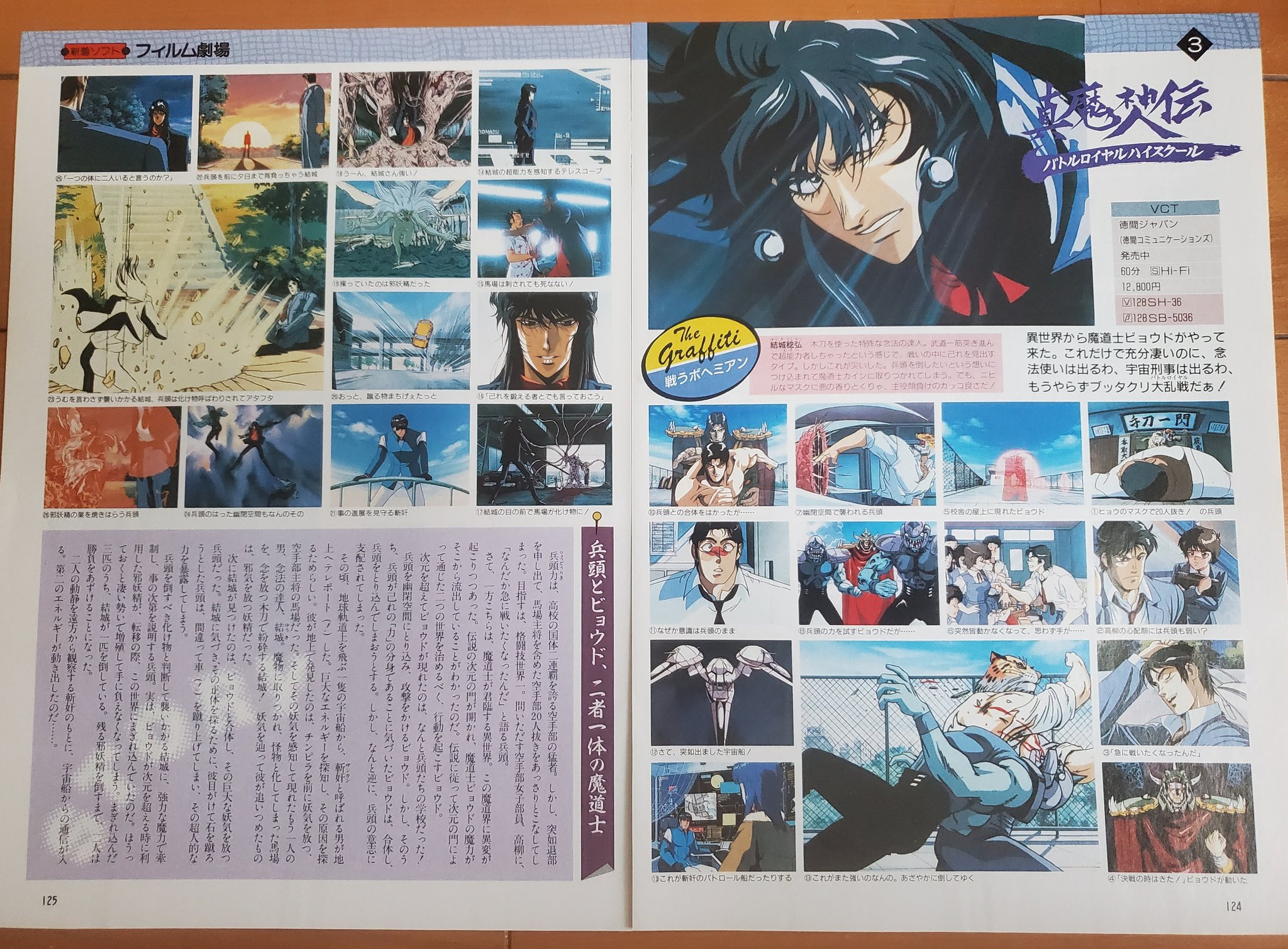 真魔神伝 バトルロイヤルハイスクール 兵頭 セル画 結城信輝 真魔神伝 バトルロイヤルハイスクール」セル画 結城信輝 - メルカリ