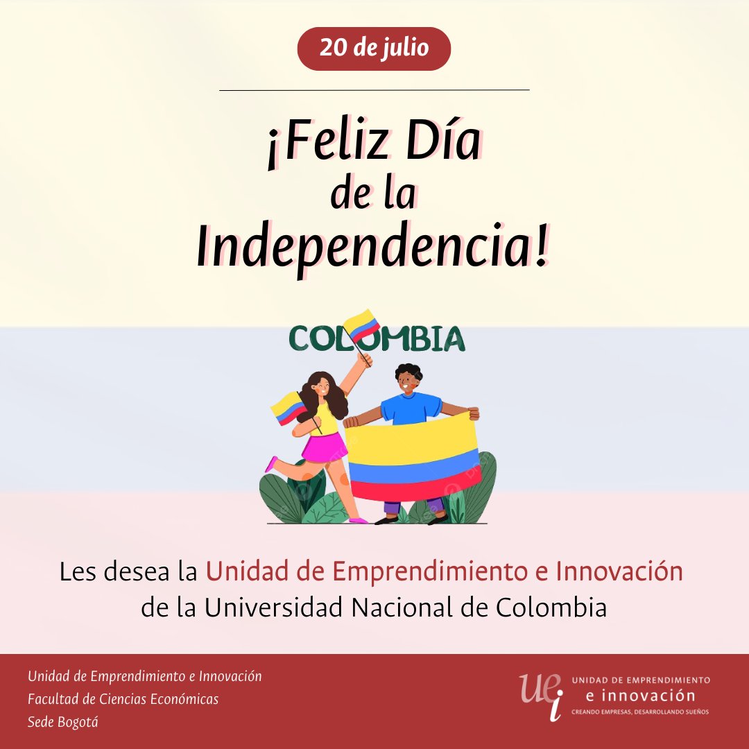 Unidad de Emprendimiento e Innovación - UNAL tweet media