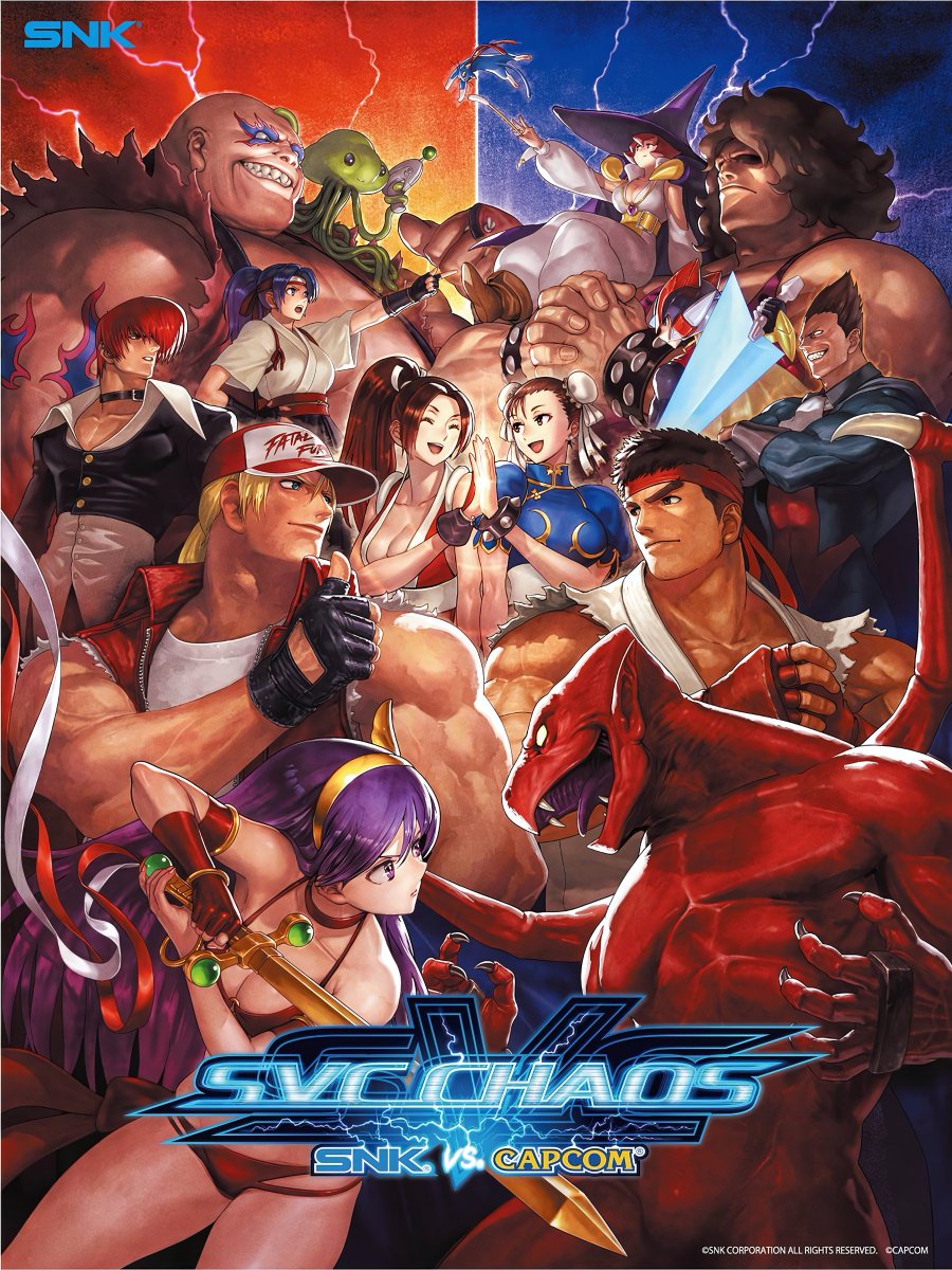 ATRyoSakazaki's tweet image. #SVC Chaos Art
(better quality)
#SVCchaos #SNK #Evo2024 #FGC