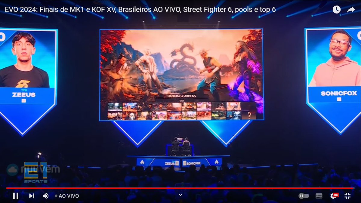 AndreyCouto's tweet photo. Boraaaaa é Brasil na EVO 2024!
Zeeus (Ashrah) Vs. SonicFox (Sindel)
Winners Final do jogo Mortal Kombat 1. Transmissão pelo Twitch e YouTube.
#EVO2024 #MortalKombat1 #WinnersFinal #Zeeus #SonicFox https://t.co/RrNwNF2h37