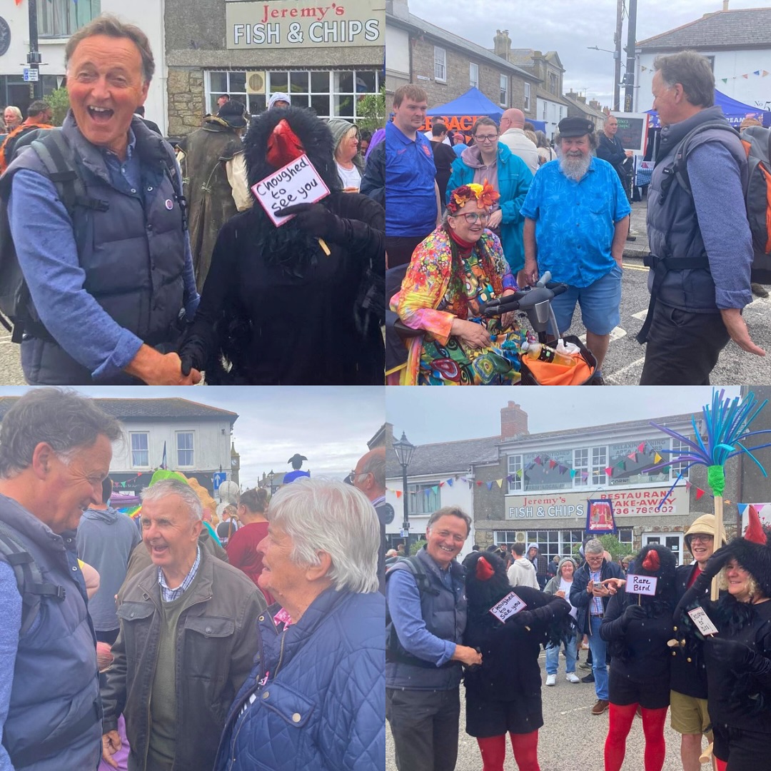 AndrewGeorge_'s tweet photo. Wonderful Lafrowda Day today. Undeterred by the occasional shower. Inspirational parade, entertainment and exhibitions. Great to see a good turn out and community spirit. Choughed to be there!
#cornwall #cornish #lafrowda #lafrowdafestival #lafrowdaday #StJust #kernow https://t.co/4Z246Ryvdp