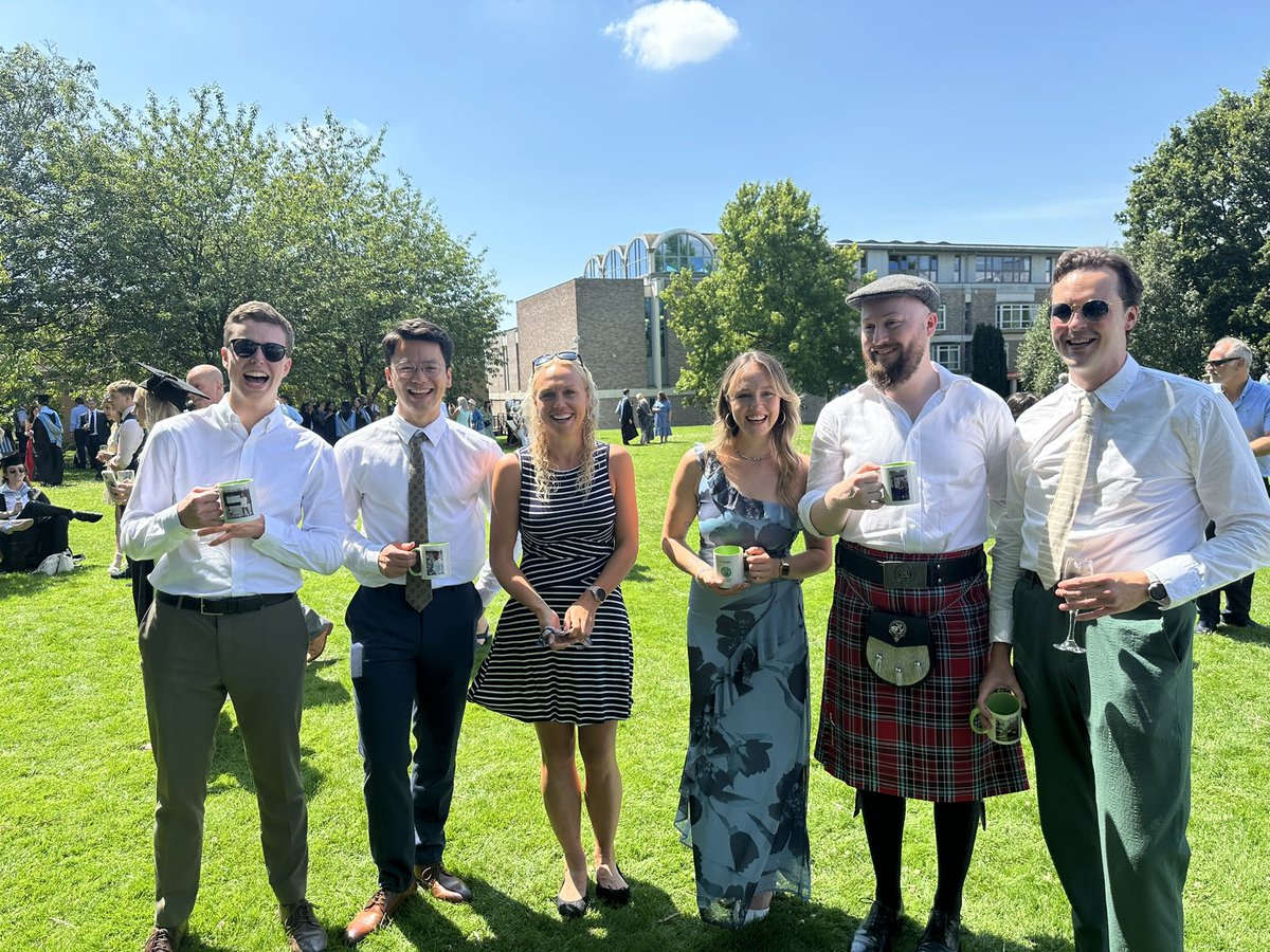 Professor Katie Lunnon (@katielunnon) on Twitter photo Yesterday I got to watch five of my PhD students graduate. ๐งโ๐๐ Very proud of them all ๐คฉ
In the rush to get there I grabbed 2 right shoes - managed to jam my left foot into 1 for the day but was not comfortable and sure I was walking oddly ๐ <a href="/Dementia_Omics/">Dementia Genomics Team</a> Yesterday I got to watch five of my PhD students graduate. ๐งโ๐๐ Very proud of them all ๐คฉ
In the rush to get there I grabbed 2 right shoes - managed to jam my left foot into 1 for the day but was not comfortable and sure I was walking oddly ๐ <a href="/Dementia_Omics/">Dementia Genomics Team</a>