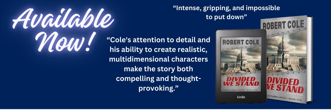 #IAN1 Author Promotion (@ian_authorpromo) on Twitter photo Robert Cole is the best-selling #author of the Matt Sheridan #dystopian #thriller Series and the Fractured Union #politicalfiction Series.
"Divided We Stand" #politicalthriller
independentauthornetwork.com/robert-cole.ht…
#amreading <a href="/RobertColeBooks/">Robert Cole</a> #bookboost #goodreads #iartg #ian1 Robert Cole is the best-selling #author of the Matt Sheridan #dystopian #thriller Series and the Fractured Union #politicalfiction Series.
"Divided We Stand" #politicalthriller
independentauthornetwork.com/robert-cole.ht…
#amreading <a href="/RobertColeBooks/">Robert Cole</a> #bookboost #goodreads #iartg #ian1