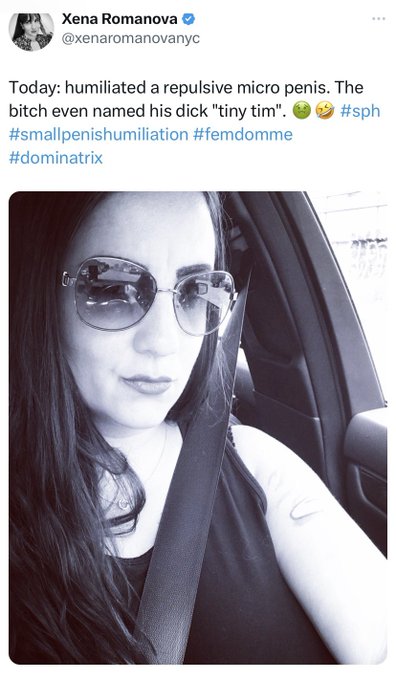 Flash back .. from 2017 .. #smallpenishumiliation https://t.co/ke4mrwy4wA<a href="/tag/smallpenishumiliation"class="tags">#smallpenishumiliation</a>
